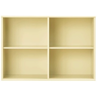 Hammel Furniture Sideboard Mistral, Hochwertig Hängeregal, Bücherregal, Wandregal, Verstellbar Einlegeböden, B:89 cm, T:32,5 cm gelb