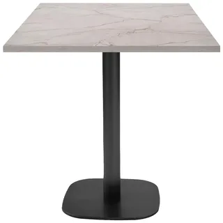 RestooTab - Tisch Round 70x70cm Dekor Marmor yule