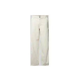 Stoffhose mit französischen Eingrifftaschen Modell 'CORDUROY', Offwhite, 26