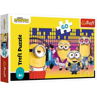 Minions Puzzle Minions Puzzle für Kinder 60 Teile Mit Kevin Stuart und Bob, Puzzleteile