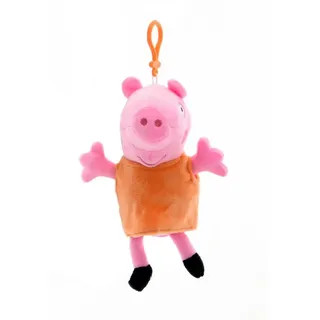 Sambro Peppa Wutz Plüschanhänger 14 cm Rosa