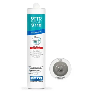 Otto-Chemie Silikon 310 ml C20 hellgrau