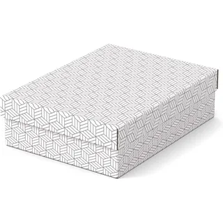Esselte Aufbewahrungsbox Home M 26,5 x 36 x 10 cm 3-tlg. weiß
