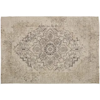 Woood Eric Wollteppich 170 x 240 cm Beige/Mehrfarbig