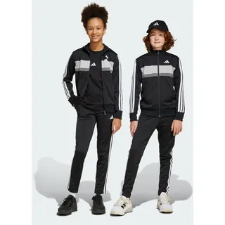 adidas Seasonal Essentials Tiberio 3-Streifen Tricot Kids Black / White / Grey Two 152    