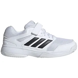 adidas Speedcourt Indoor Kids Schuhe - white/core black/wh