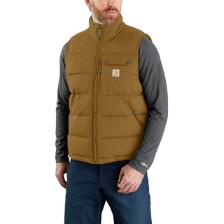 Carhartt Steppweste Carhartt Herren Winterweste Loose Fit Midweight braun XL