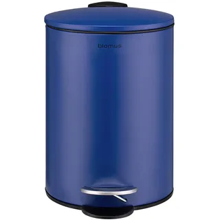 blomus Treteimer -TUBO- | Kosmetikeimer mit Soft-Close & Pedal | 3 Liter | Farbe Mazarine Blue