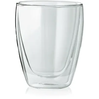 WAS Germany - Cappuccino Set LOUNGE, 230 ml, Ø 8 cm, Set á 2 Stück, Borosilikatglas