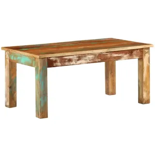 vidaXL Couchtisch mehrfarbig Altholz 100 x 55 x 45 cm