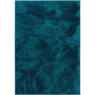 Snapstyle Hochflor Teppich 160 x 240 cm Blau