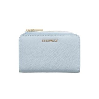 Coccinelle Portemonnaie - Metallic Soft Wallet - Gr. unisize - in Blau - für Damen