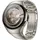 46 mm silbernes Titanarmband