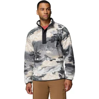 Columbia Helvetia II Printed Half Snap Fleece - Fleecepullover grau M