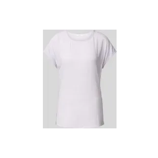 T-Shirt aus Viskose in unifarbenem Design Modell 'Skita soft', Flieder, 38
