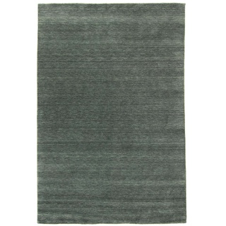 Morgenland Gabbeh Teppich - Loribaft Softy - Tomas - grau - 250 x 250 cm - quadratisch