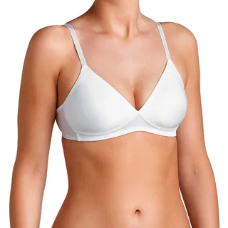 Triumph BH Soft Sensation P X, ohne Bügel, Gepolstert, Verstellbare Träger, 70A, Weiß