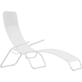 Fiam Terrassenliege 142 x 63 x 107 cm Weiß