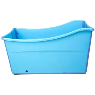 Faltbare Badewanne für Dusche – Mobile Badewanne für Erwachsene, Große Klappbare Badewanne für Badezimmer, Balkon & Outdoor – Tragbare Badewanne zum Zusammenklappen