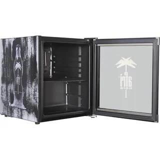 CUBES CoolCube Getränkekühlschrank 48 l 510 mm hoch Schwarz