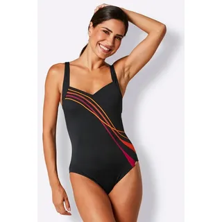Sunflair Badeanzug Badeanzug orange|schwarz 40
