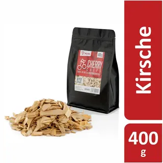 BBQ-Toro Cherry Smoker Chips 400 g) Räucherchips aus Kirschholz