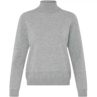Oxmo Rollkragenpullover Grau S