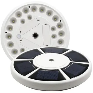 Solar-mastleuchten, Led-solar-mastleuchten, Wasserdichte Außenbeleuchtung, Geeignet Für Masten, Höfe, Gärten, Zelte Und Campingplätze.