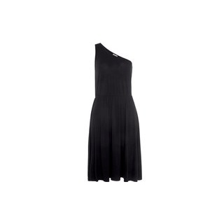 LASCANA One-Shoulder-Kleid Damen schwarz Gr.34