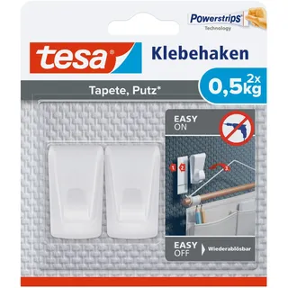 Tesa Garderobenhaken 77780 Weiß