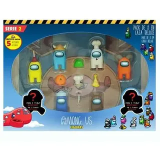 Figurensatz Among Us Serie 2 Pack Deluxe - Bunt