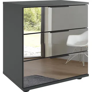 WIMEX Nachtschrank Saigon 52 x 38 x 58 cm Schwarz