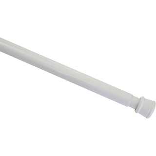 Scheibenstange Spannstange Ø 23/26 mm, GARDINIA, ausdrehbar, ohne Bohren, geklemmt, Aluminium, vielseitig einsetzbar weiß 60 cm - 100 cm