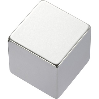 CONRAD COMPONENTS 505949 Permanent-Magnet Würfel (L x B x H) 10 x 10 x 10 mm N45 1.33 - 1.37 T Gren