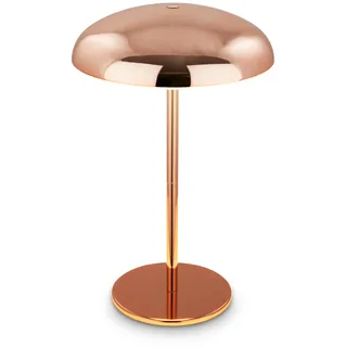Briloner Tischlampe Kupferfarbig