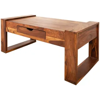 Riess-Ambiente Markant Braun Sheesham 100 x 50 x 40 cm