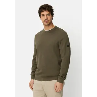 camel active Rundhalspullover mit Rundhalsausschnitt Langarm Pullover_Rundhalspullover grün 6XL (66)