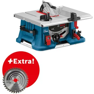 Bosch GTS 635-216 1600 W 240 V inkl. 2 Sägeblätter