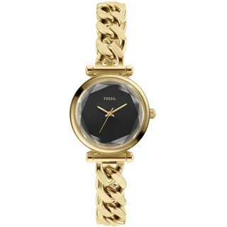 Fossil Damen Analog Quarz Uhr mit Edelstahl Armband ES5440
