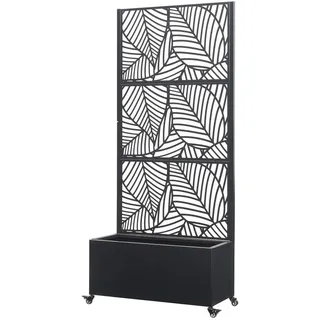 casa.pro Surnskoki 190 x 82 x 38 cm Schwarz
