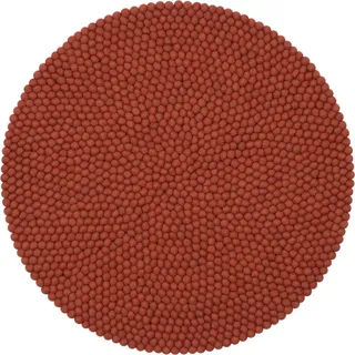 myfelt Wollteppich Lora Filzkugelteppich rund, 100% reine Schurwolle, in verschiedenen Größen erhältlich Ø 250 cm