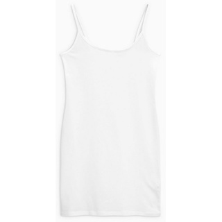 Next Longtop Langes Top mit Spaghettiträgern (1-tlg) weiß 40