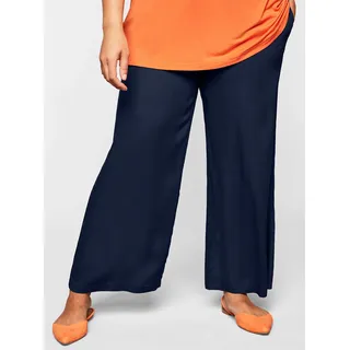 sheego Schlupfhose Normal Blau 48