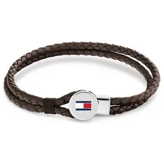 Tommy Hilfiger Armband BRUCE LEATHER, Emaille blau|braun|rot