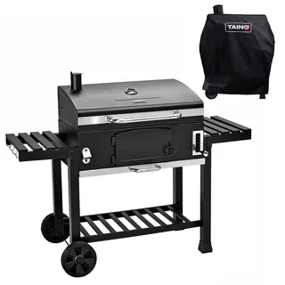 TAINO Hero XXL Set mit Haube Holzkohlegrill