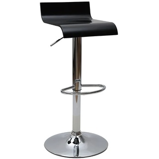 Design-Barhocker / Küchenhocker Schwarz SURF