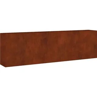 vidaXL Hochbeet 280 x 40 x 80 cm Cortenstahl