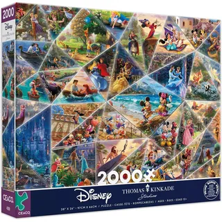 Ceaco - Thomas Kinkade - Disney Collage - Puzzle mit 2000 Teilen