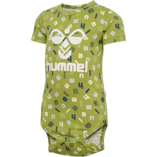 hummel hmlGLADLY kurzarm Baby-Body 6156 green olive 98