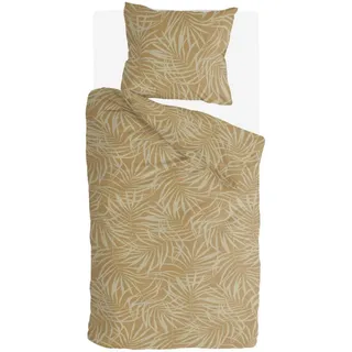 BestLivings Sunny Palms Yellow 135 x 200 cm + 80 x 80 cm
